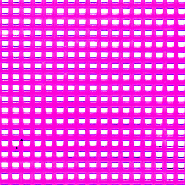 7 Mesh Plastic Canvas Neon Pink