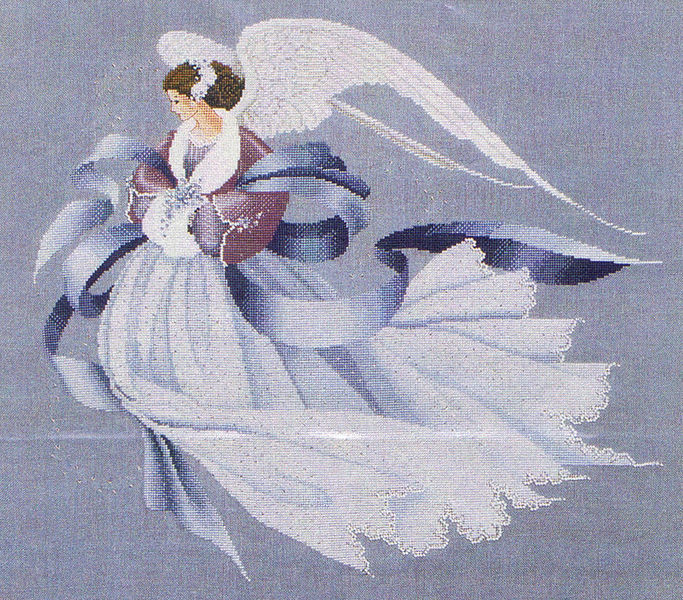 Angel of Spring Ice Angel On Sale Lavender & Lace Victorian Designs Lot 4 Peace Angel Earth Angel Cross Stitch Patterns
