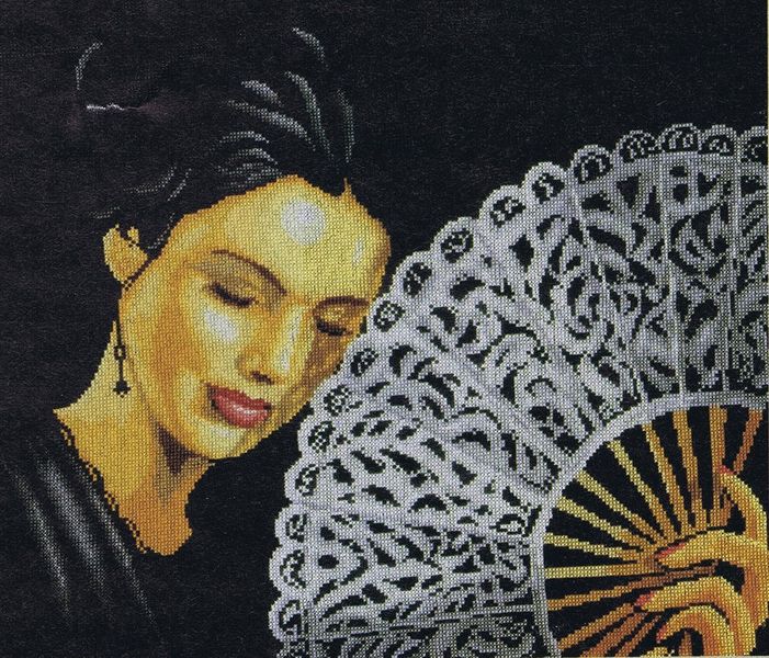 Woman with Fan