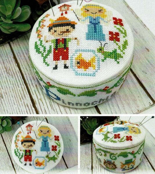 Fairy Tale Pincushions - Pinnochio