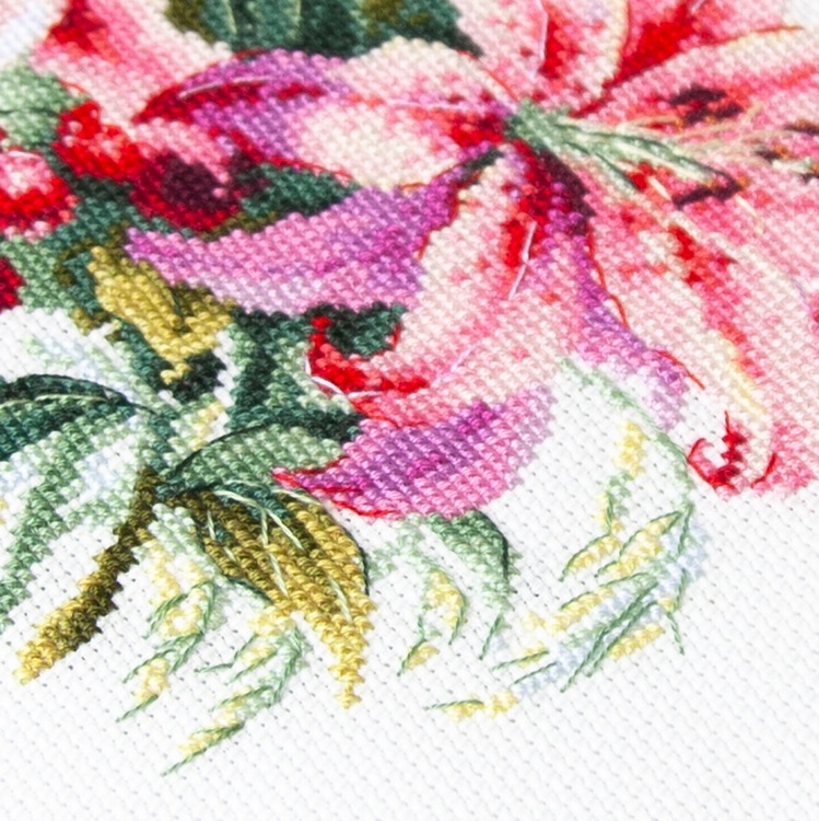 Pink Lilies (view 3)