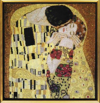 The Kiss by Gustav Klimt