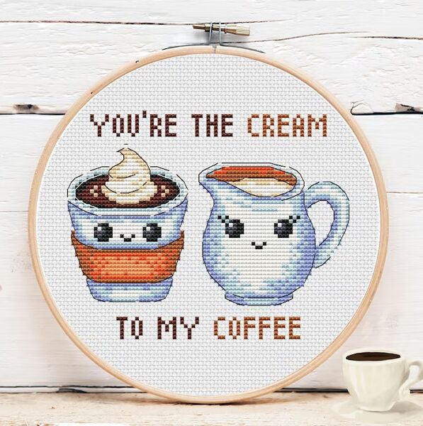 You're the Cream to my Coffee
