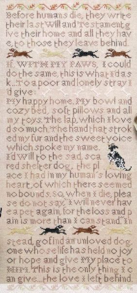 A Dog's Last Will And Testament
