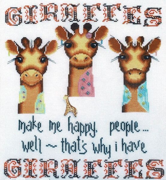 Giraffes Make Me Happy