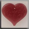 Large Floral Embossed Heart Treasure