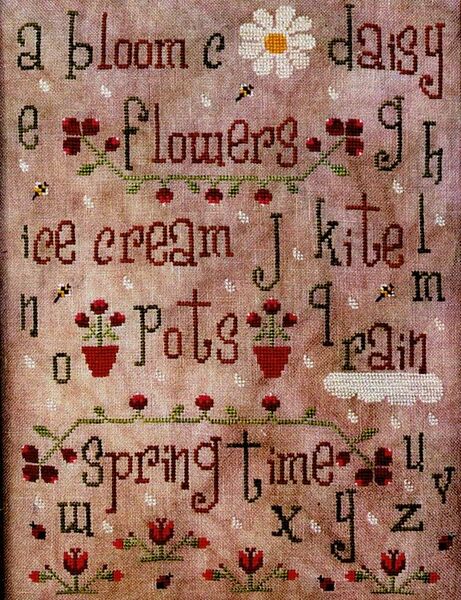 Spring Alphabet Sampler