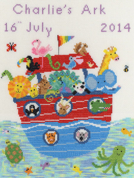 My Ark - cross stitch kit by Bothy Threads