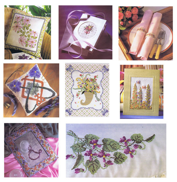 The Cross Stitch Treasury - Flowers