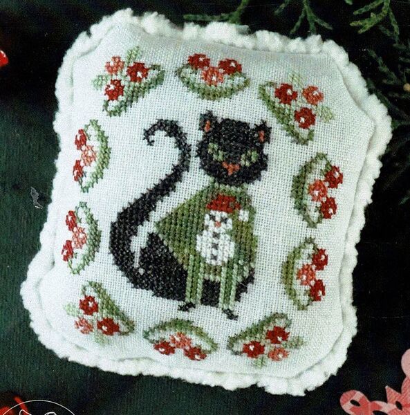 Cozy Christmas Cat