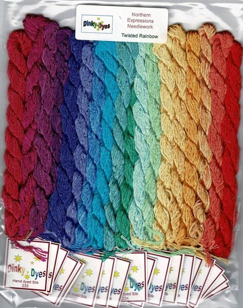 Twisted Rainbow Sampler Silk Pack