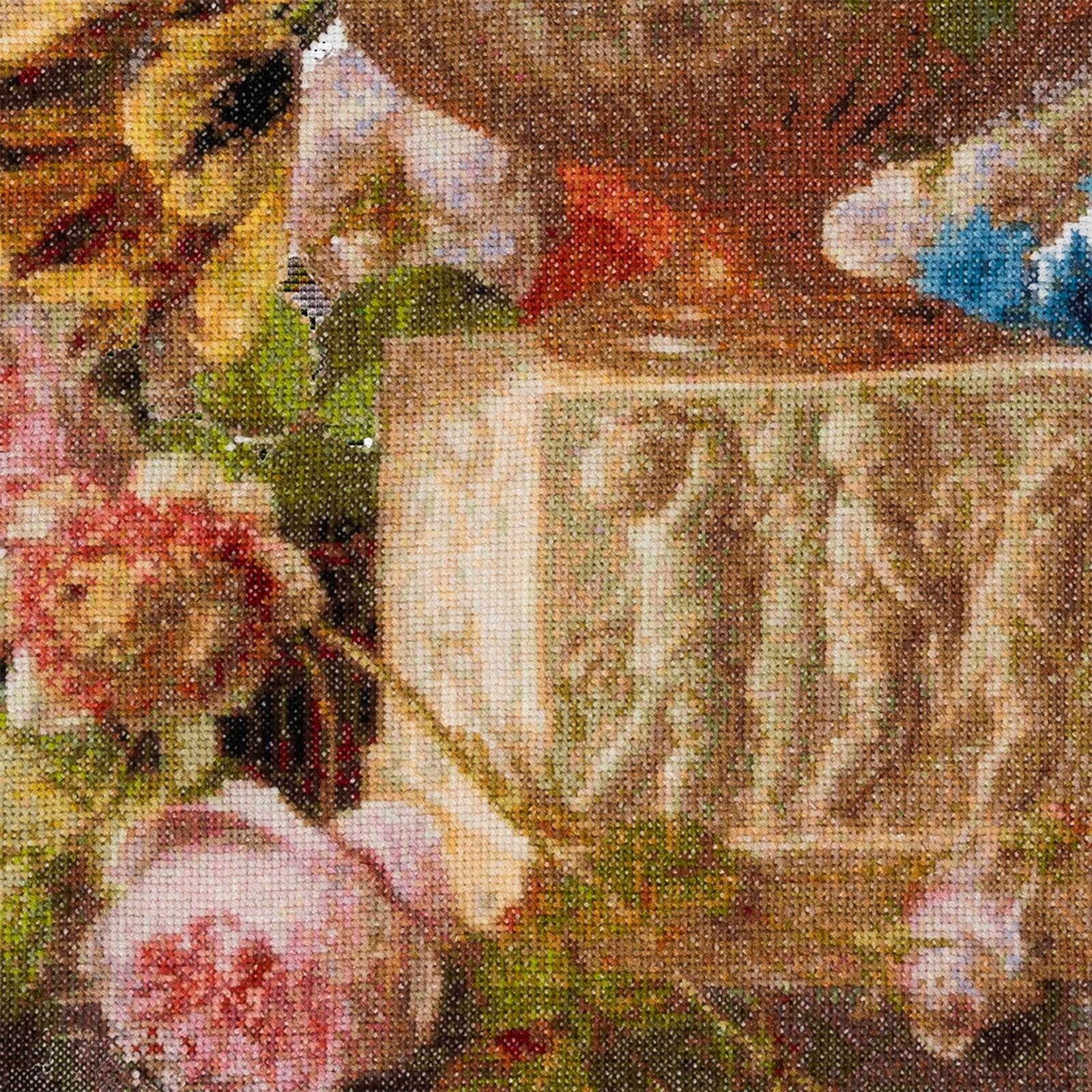 Flower Still Life with an Alabaster Vase (view 2)