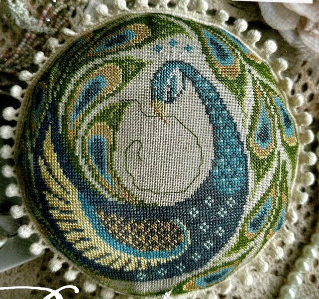 Peacock Pin Cushion