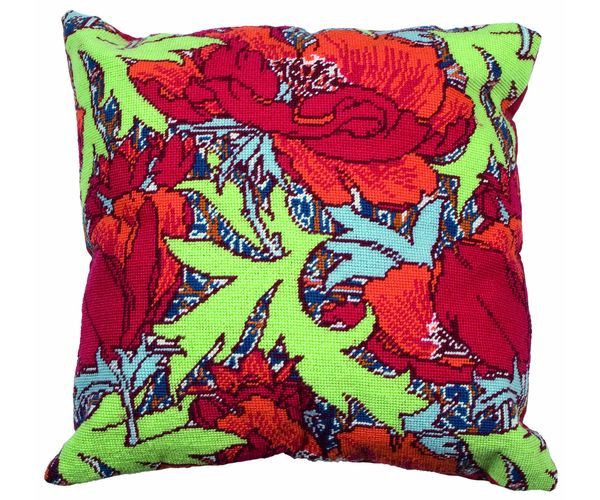 Poppies Cushion Front