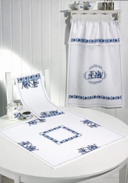 Blue Kitchen Table Mats