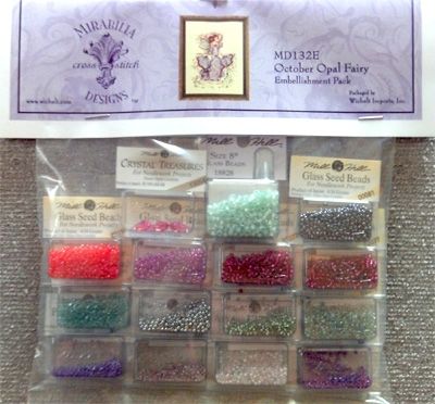 October Opal Fairy Embellishment Pack