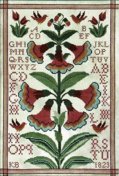 Fraktur Flowers