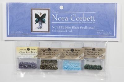 Miss Black Swallowtail Embellishment Pack