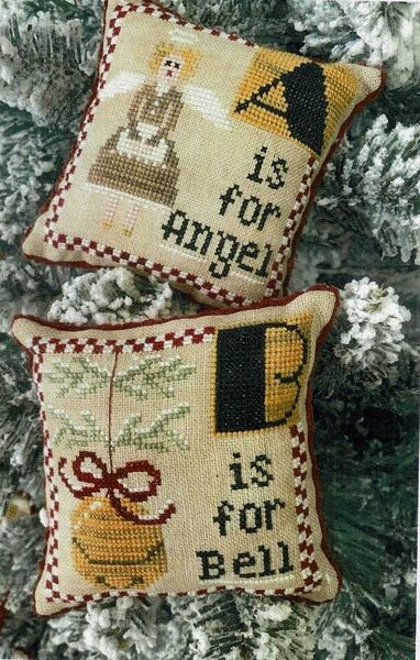 Christmas Alphabet - A & B