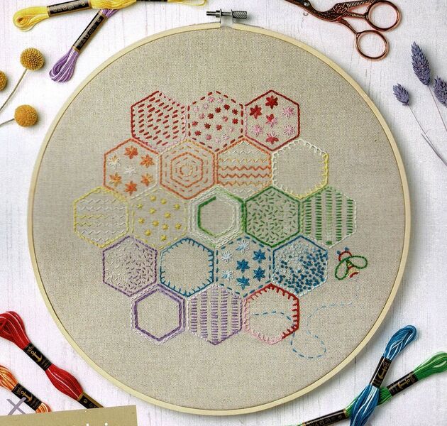 Essentials: Stitch Sampler 1: Honeycomb