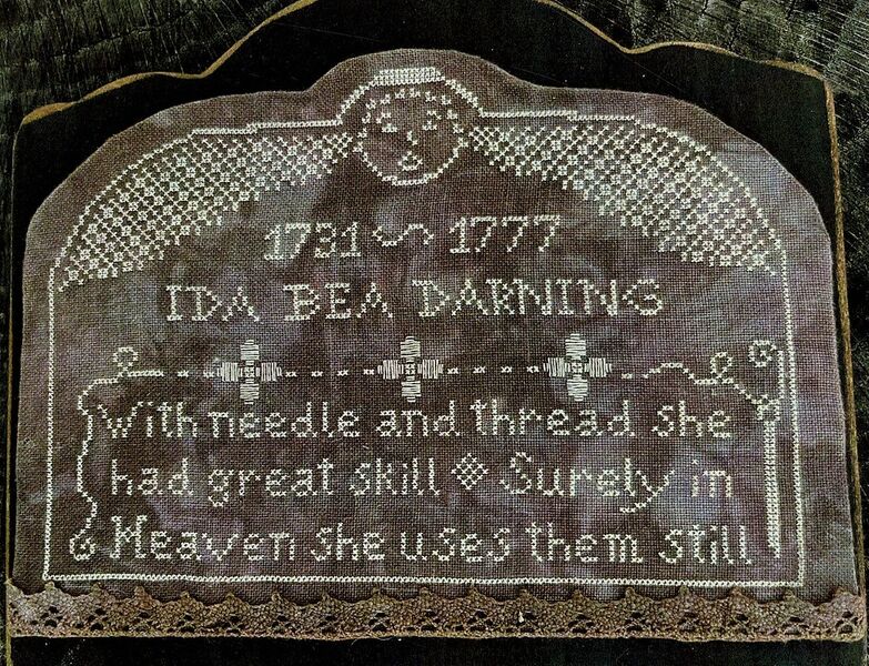 May Thy Needles Rest In Peace - Ida Bea Darning