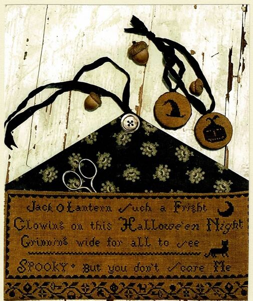 Jack O Lantern Sewing Pocket and Chatelaine