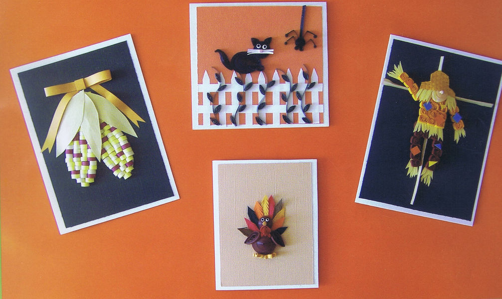 Fall Card Quilling Kit
