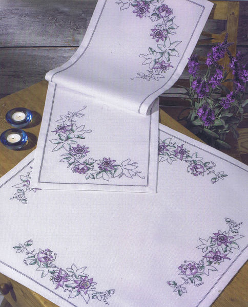 Passion Flower Table Cover