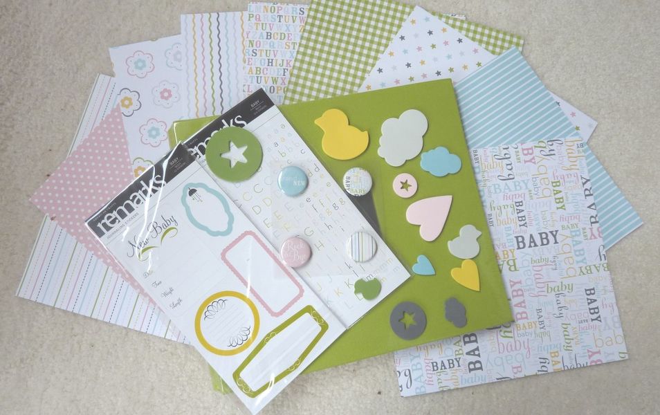 8" x 8" Baby Album Kit