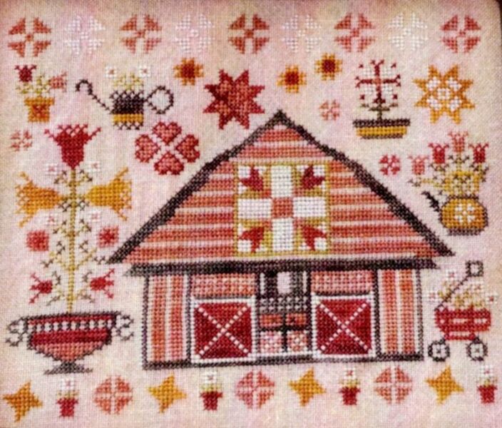 Spring Quilt Barn