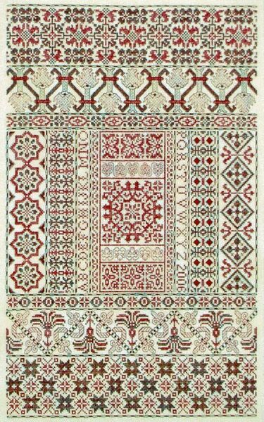 Our Anniversary by Sampler Cove ~ Counted Cross Stitch Pattern Chart