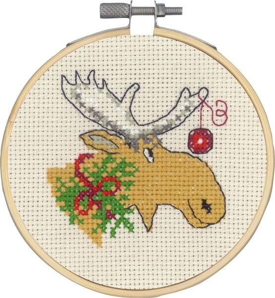 Moose and Christmas Ball