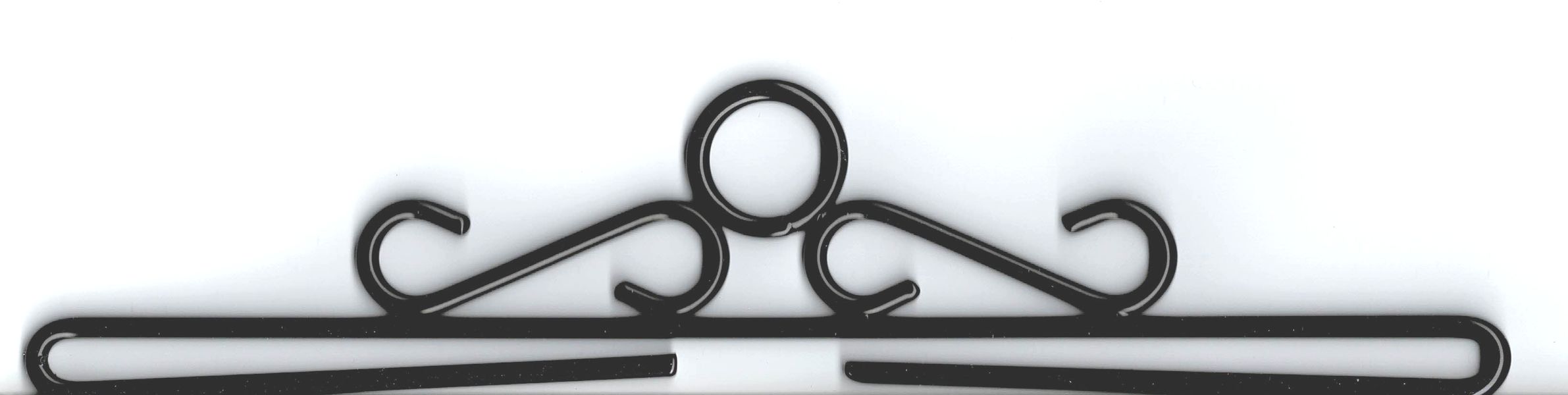 Black Bell Pull Hangers