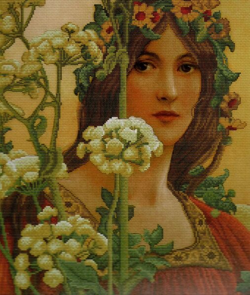 Our Lady of Cow Parsley (after Elisabeth Sontel)