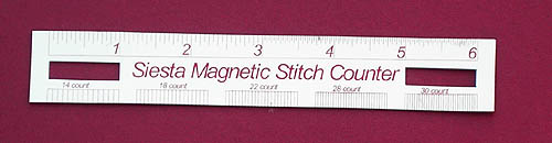 Magnetic Stitch Counter / Ruler