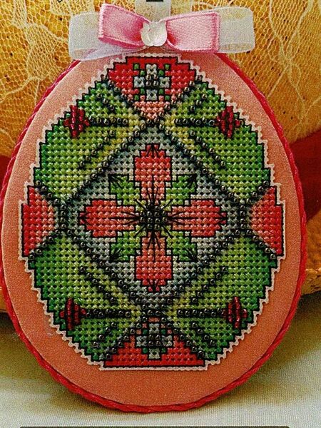 Floral Cameo Egg