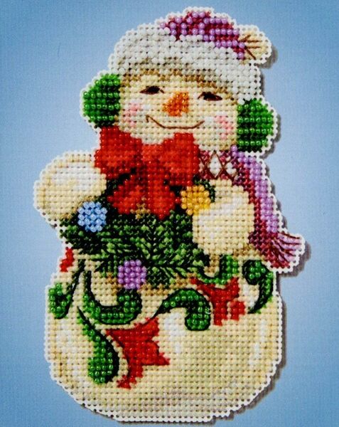 Snowman with Earmuffs