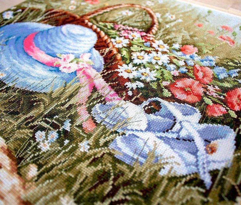 Meadow with Poppies (view 3)