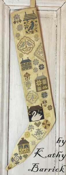 Quaker House Stocking and Sampler