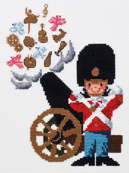 Guardsman with Confetti Canon