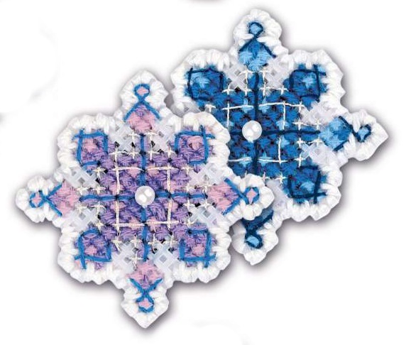 Snowflake Christmas Ornaments (view 2)