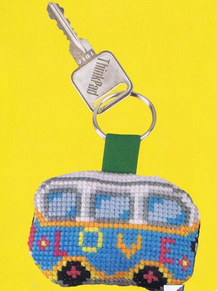 Camper Van Keyring