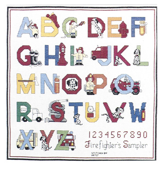 Firefighter's Sampler and Alphabet