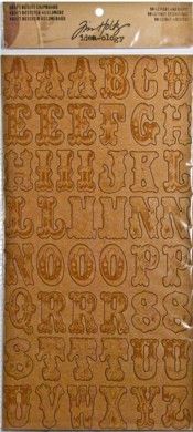 Tim Holtz Idea-ology Kraft Resist Chipboard