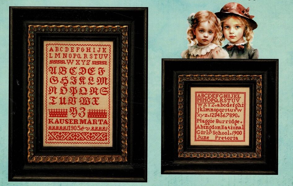 Needlework From Distant Shores- Marta And Maggie