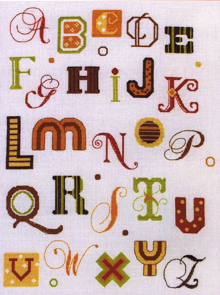 Retro Alphabet