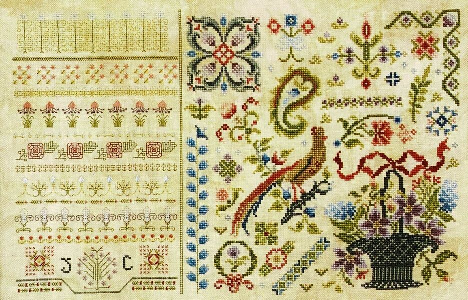 Bayliwick - cross stitch pattern by Rosewood Manor