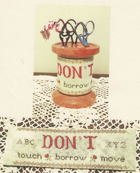 Don't Touch Scissor Spool