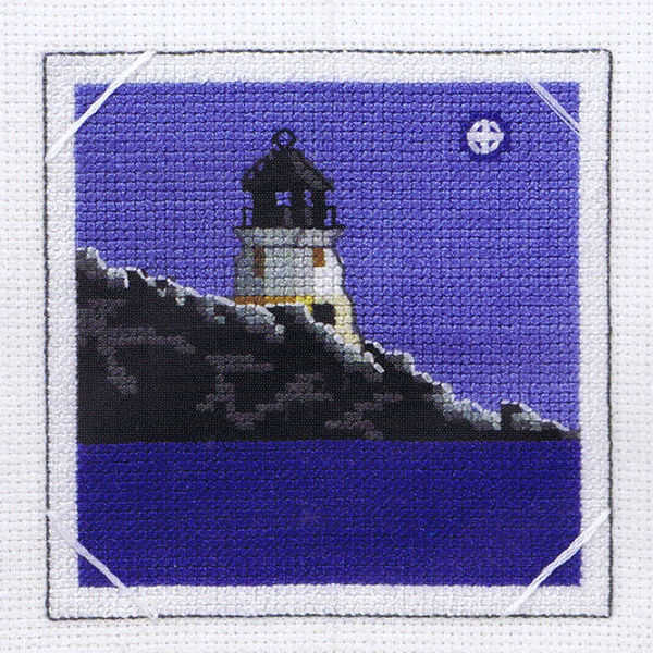 Moonlit Lighthouse