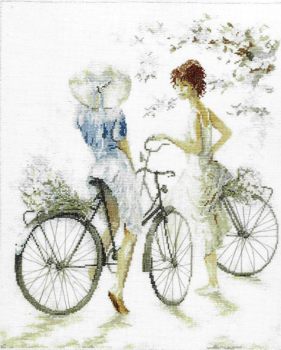 Girls on Bicycles